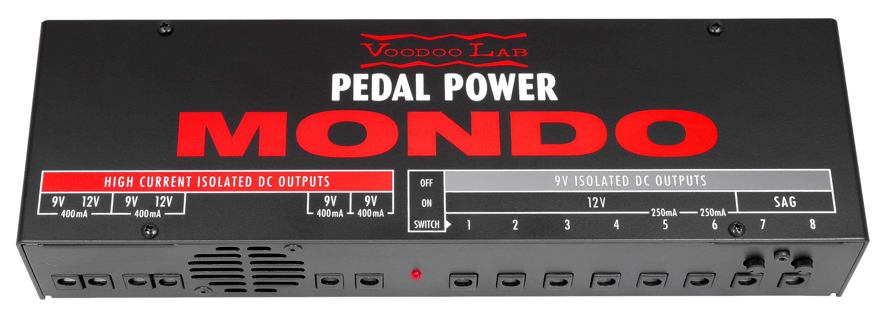 Voodoo Lab MONDO 120v仕様 Voodoo Lab - Pedal Power® MONDO - 12-Output Isolated Power Supply