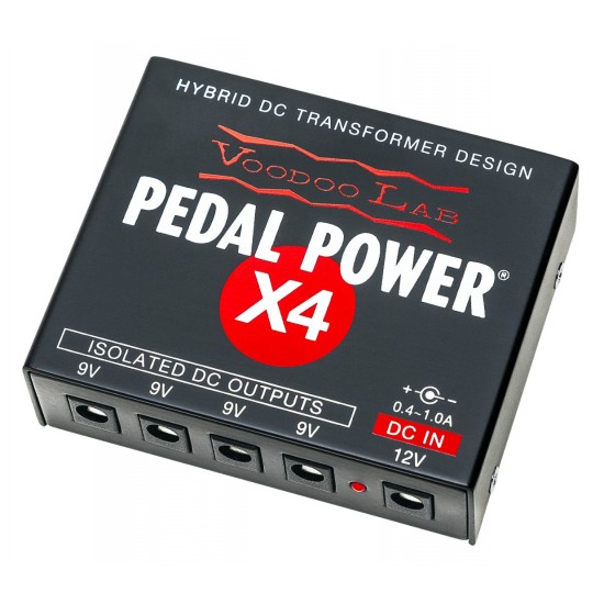 Voodoo Lab - Pedal Power® X4 - 4-Output Isolated Power Supply - 230V