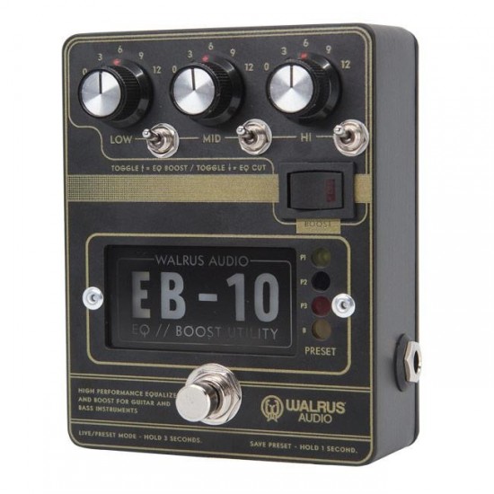 Walrus Audion - EB-10 - Preamp // EQ // Boost Walrus Audion - EB-10 - Preamp // EQ // Boost