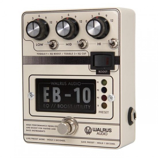 Walrus Audion - EB-10 - Preamp // EQ // Boost