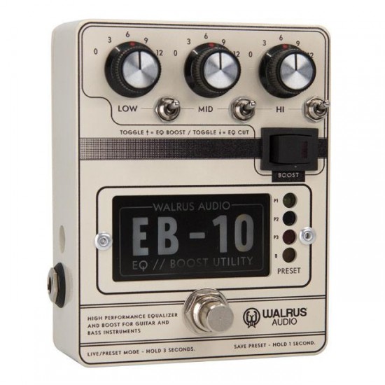 Walrus Audion - EB-10 - Preamp // EQ // Boost