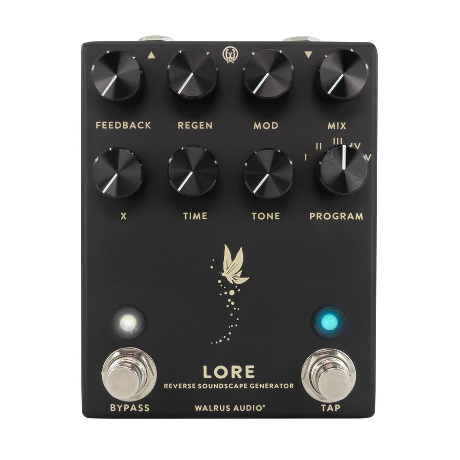 Walrus Audio Lore Reverse Soundscape Generator - Limited Edt. Black Walrus Audio Lore Reverse Soundscape Generator - Limited Edt. Black