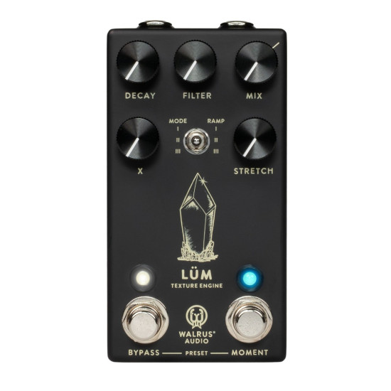 Walrus Audio - Lüm Texture Engine - Black - Granular Ambient Reverb