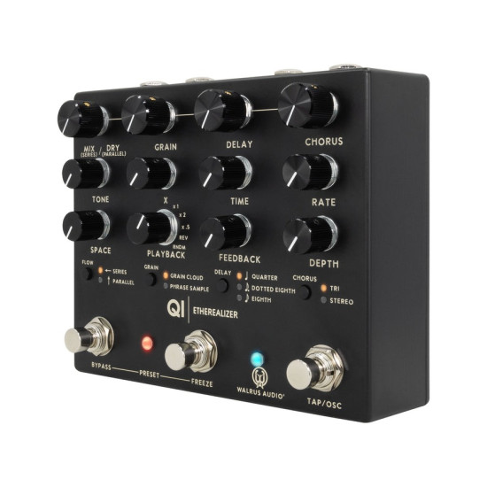 Walrus Audio - Qi Etherealizer - Multi-effects Pedal - Black