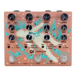 Walrus Audio - Qi Etherealizer - Multi-effects Pedal - Terracotta