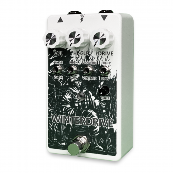 WinterDrive MKII - Overdrive, Distortion, Preamp Pedal. With Built-in Noise Gate