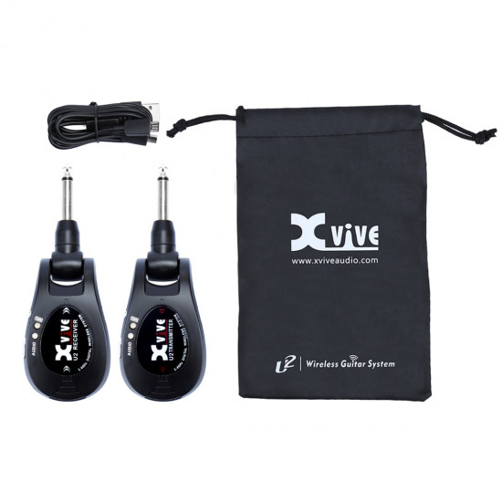 Xvive U2 Guitar Wireless System Black