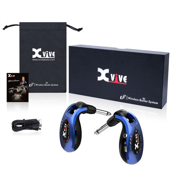 Xvive U2 Guitar Wireless System Blue