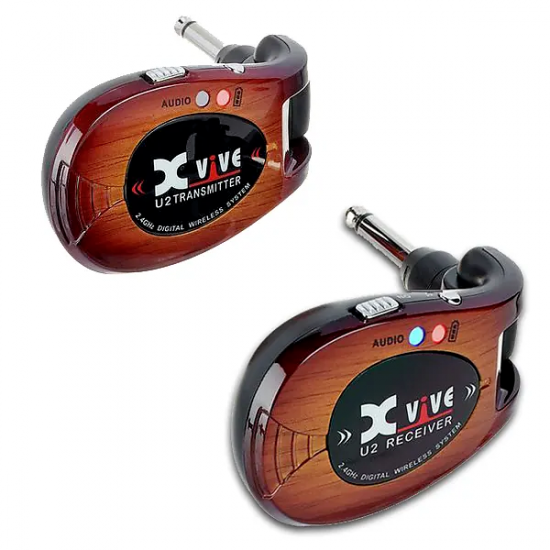 Xvive U2 Guitar Wireless System Sunburts