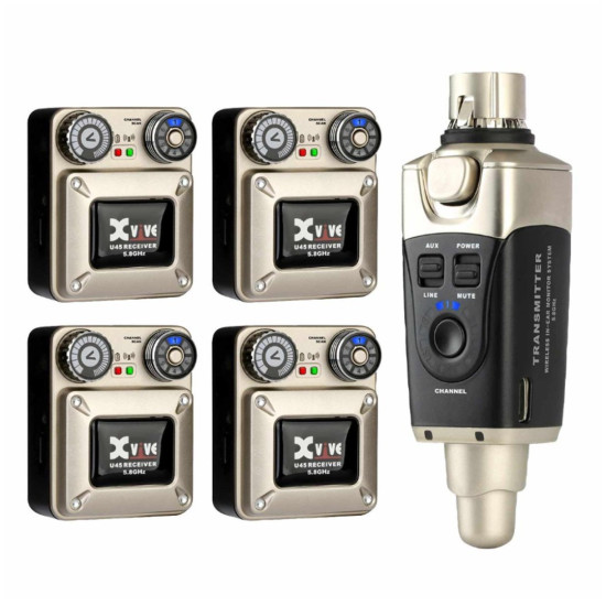 Xvive - U45R4 - Wireless In-ear Monitoring System - 5.8GHz