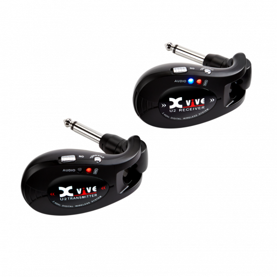 Xvive U2 Guitar Wireless System Black