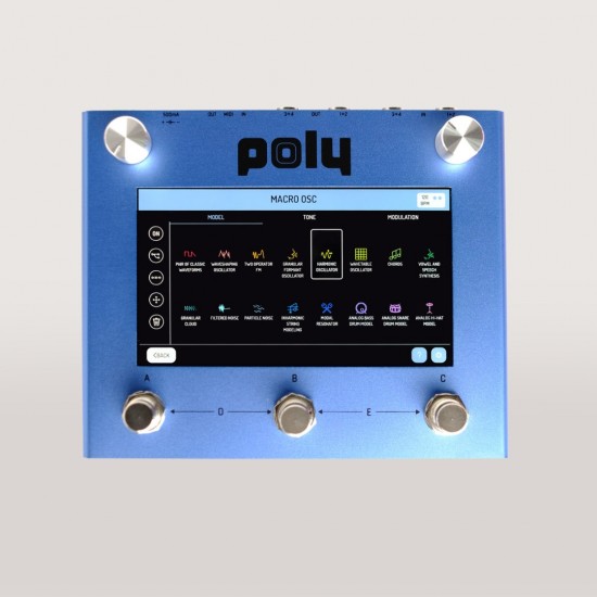 Poly Effects - Beebo - Visual Modular Pedal Poly Effects - Beebo - Visual Modular Pedal