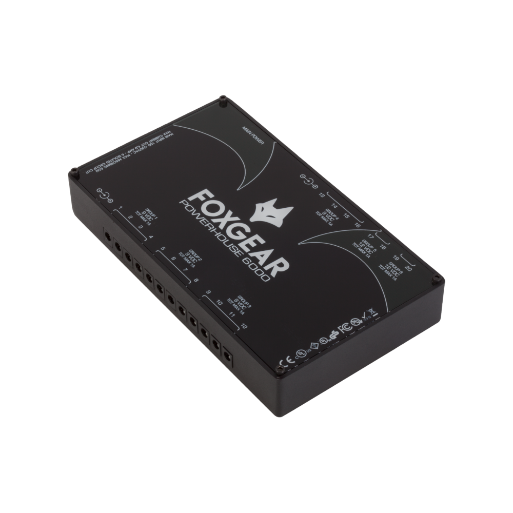 Foxgear Powerhouse 6000 Pedal Power Supply