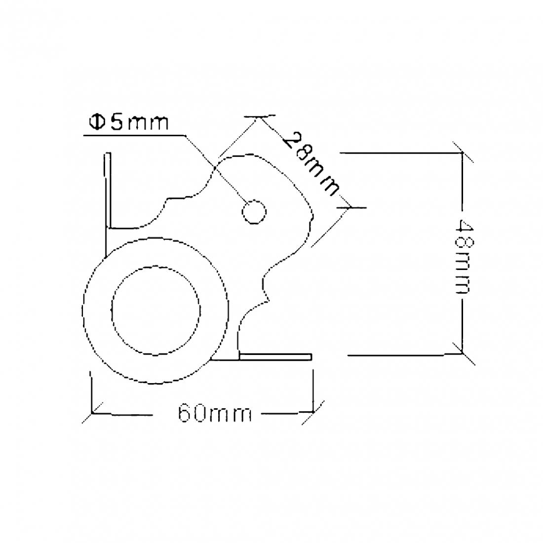 Flight Case Ball Corner Stackable Chrome