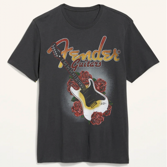 Fender Guitar T-Shirt By Old Navy