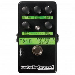 Catalinbread Soft Focus - Shoegaze Reverb Pedal with Chorus, Modulation, and Octave-up