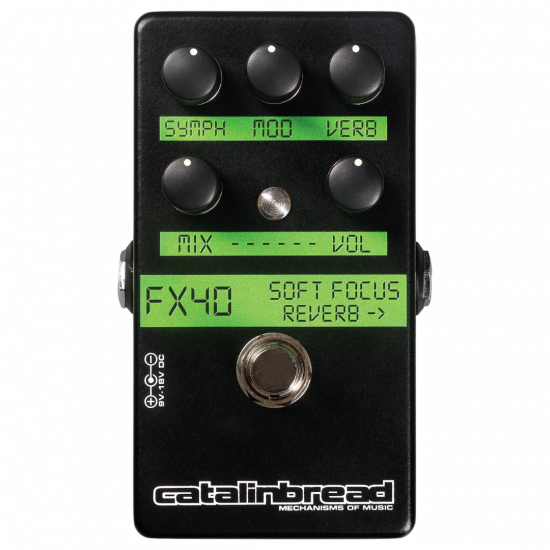 Catalinbread Soft Focus - Shoegaze Reverb Pedal with Chorus, Modulation, and Octave-up