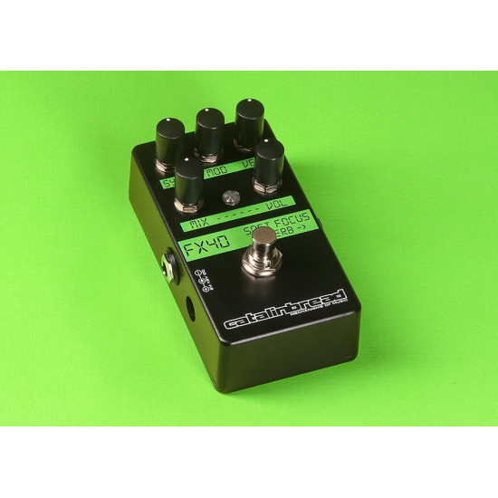 Catalinbread Soft Focus - Shoegaze Reverb Pedal with Chorus, Modulation, and Octave-up