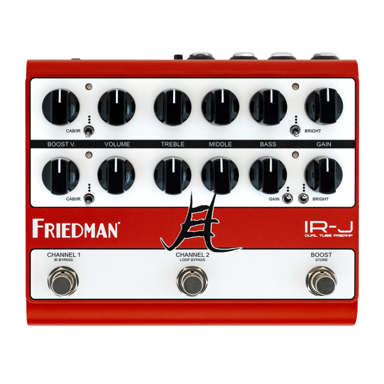 Friedman - IR-J - Jake E. Lee Signature Dual-tube Preamp