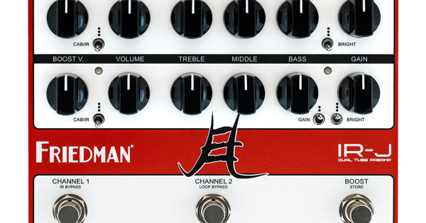 Friedman - IR-J - Jake E. Lee Signature Dual-tube Preamp