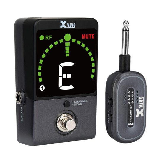 Xvive - P58 - 5.8 GHz Guitar Wireless System and Tuner